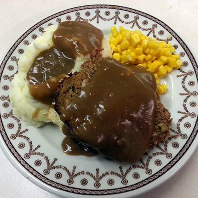 You'll want another slice of Farview Farms meatloaf